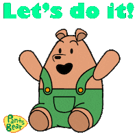 Happy Lets Go Sticker