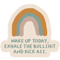 wake up motivation Sticker by Confetti Rebels