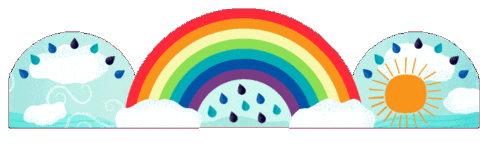 Crown Rainbowcrown Sticker by National Trust