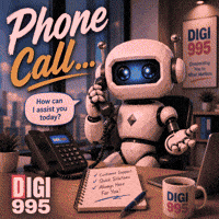 Talking Call Me GIF by Digi 995