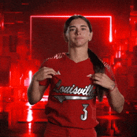 Softball Go Cards GIF by Louisville Cardinals