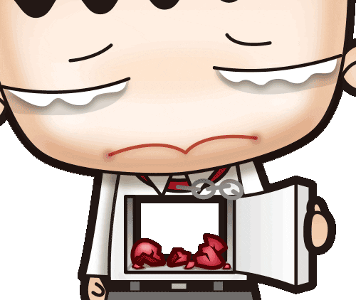 哭哭 Broken Heart Sticker