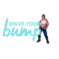 Third Trimester Myb Sticker by Nancy Anderson Fit