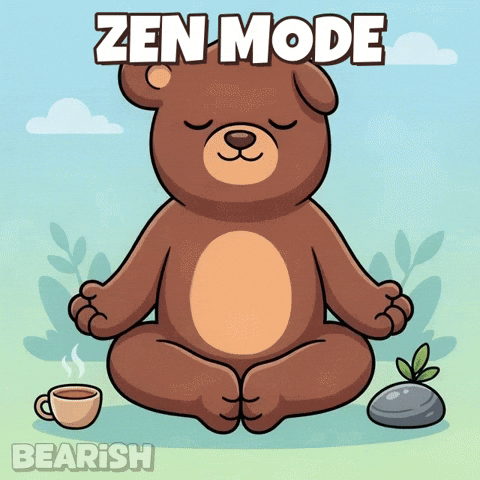 Mood Remain Calm GIF by BEARISH