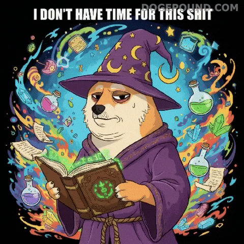 Unimpressed Over It GIF by Doge Pound