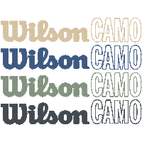 camo team wilson Sticker by Wilson Tennis