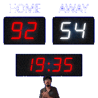 54 Away Sticker