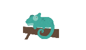 Lizard Toad Sticker by Positive Programming