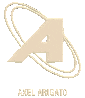 Spinning A Sticker by Axel Arigato