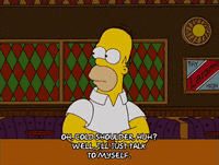 homer simpson eye roll GIF