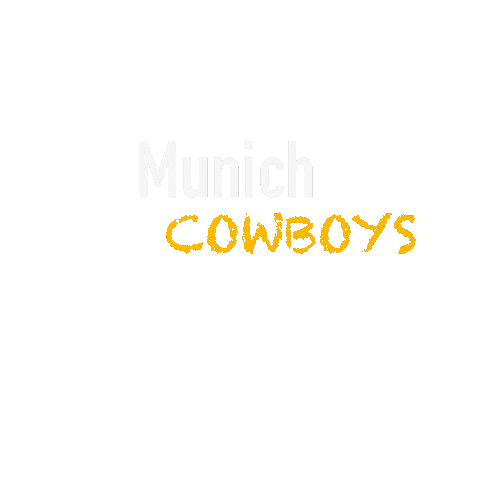 MunichCowboys giphyupload football sport team Sticker