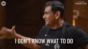 Celebrity Masterchef Idk GIF by MasterChefAU