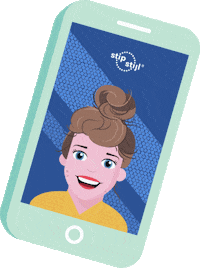 stipstijl live online igtv telefoon Sticker
