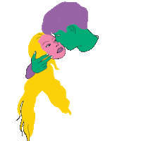 In Love Kiss Sticker by krist menina