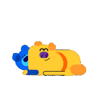 Teddy Woof Woof Sticker by Turnip and Duck