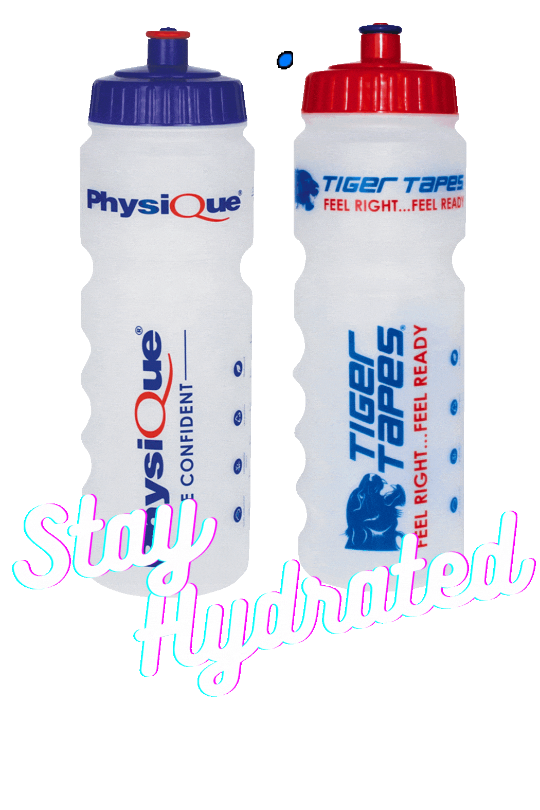 Stay Hydrated Water Bottle Sticker by Physique Management