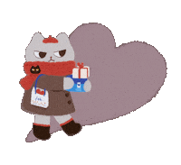 Cat Love Sticker