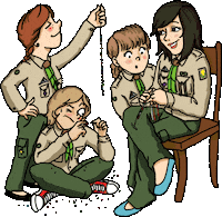 Scout Scouting Sticker by Magyar Cserkészszövetség