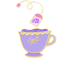 drama glitter Sticker by This Free Life