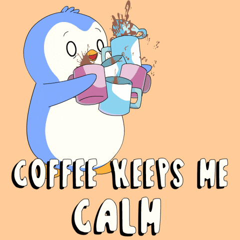 Shaking Good Morning GIF by Pudgy Penguins
