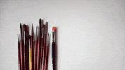 hadismalekie painting stop motion abstract painting نقاشی GIF