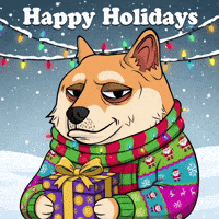 Christmas Snow GIF by Doge Pound