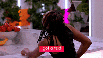 Love Island I Got A Text GIF by Peacock