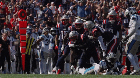 Football Celebration GIF by New England Patriots