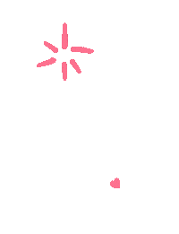 In Love Hearts Sticker