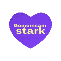 Brueckensteine heart power herz stark Sticker