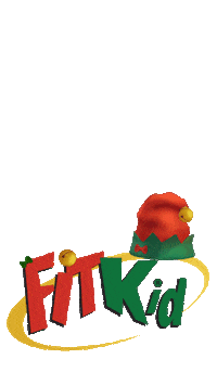Christmas Elf Sticker by Fit Kid Division
