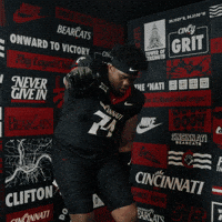 Cincinnati Football Phillip GIF by Cincinnati Bearcats