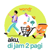 Shopping Aku Sticker by Bank Negara Indonesia