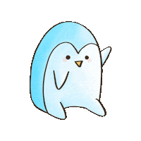 penguindodo hello hi ok bye Sticker