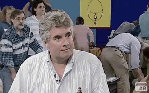 Shock Reaction GIF by ANTIQUES ROADSHOW | PBS