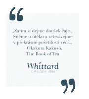 Text Tea Sticker by Whittard CZ