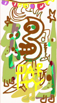 Party Party GIF by KaoruHironaka