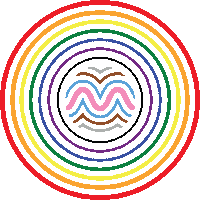 Full Spectrum Pride Sticker by RYTHM