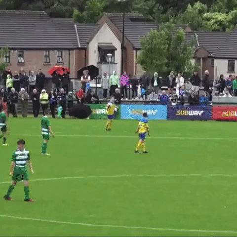 Player Fails With Elaborate Throw-In