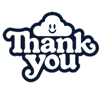 daewon song thank you Sticker by Torey Pudwill