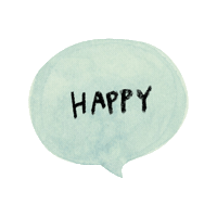 Happy ふきだし Sticker by colorfulrat