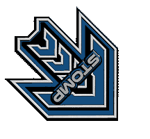StepArtLine 3d blue arrow step Sticker