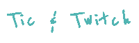 Teal Tourette Syndrome Sticker by MillennialPublishingCo