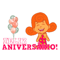 Happy Party Sticker by 3 Palavrinhas