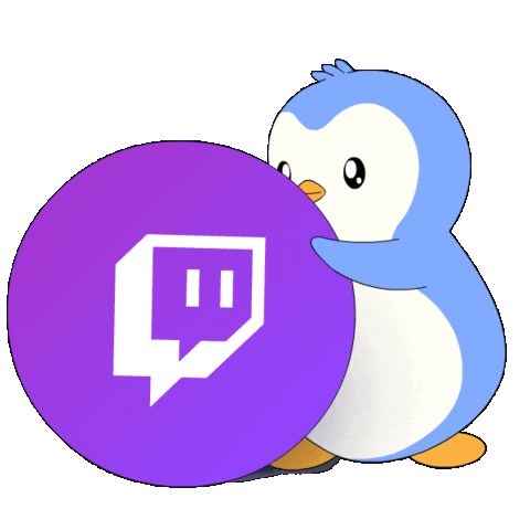 Friends Streaming Sticker by Pudgy Penguins