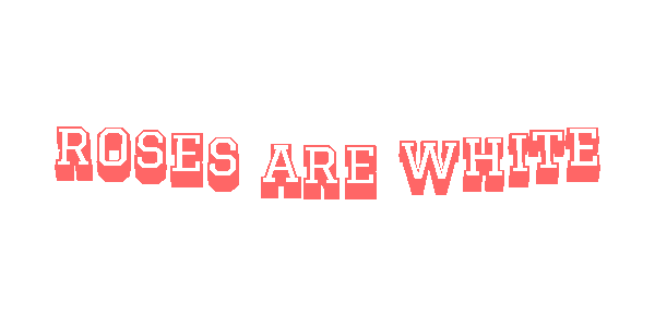 Roses Are White Sticker by University of York Volleyball Club