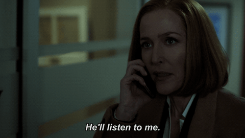 the x files scully GIF by Fox TV