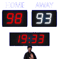93 Away Sticker
