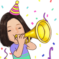 Party Girl Sticker
