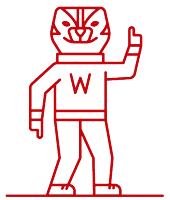Wfaa Sticker by Wisconsin Foundation and Alumni Association